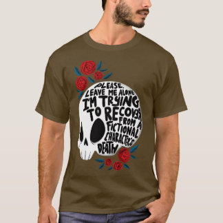 T-shirt Caractères Décès