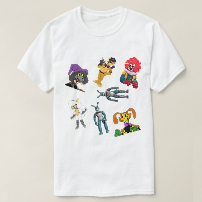 T-shirt Caractères Walten Files (Design devant)