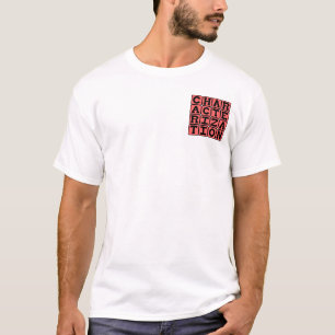 T-shirt Caractérisation, Personnalité de personnage