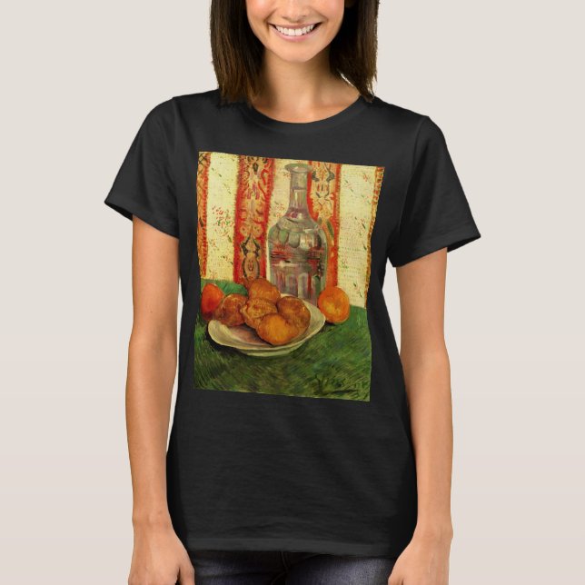 T-shirt Carafe de Still Life et citrons de Vincent van Gog (Devant)