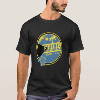 T-shirt Caraïbes Bahamas Bimini Vintage Vacances Tropical