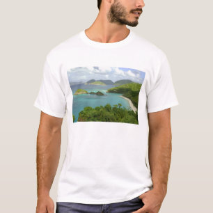 T-shirt Caraïbes, îles Vierges américaines, St. John, Tron