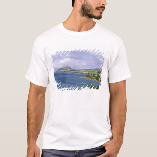 T-shirt Caraïbes, Saint-Kitts, Roseau. Côte.