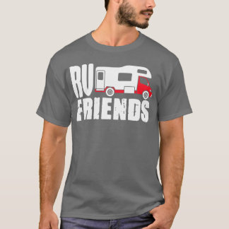 T-shirt Caravane Camping Caravane Amis famille