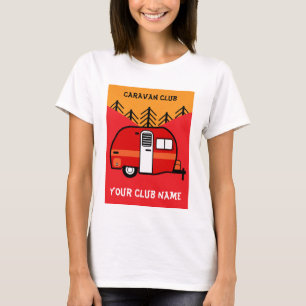 T-shirt Caravane Et Motorhome Clubs Coffee Mug Porte - clé