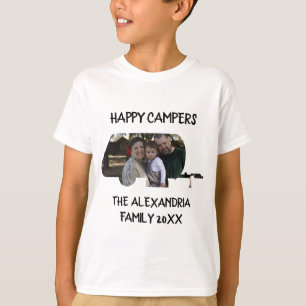 T-shirt Caravane personnalisées caravane famille photo heu