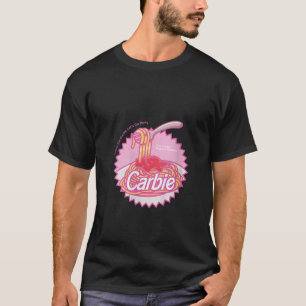 T-shirt Carbie I Lobs Pain Pâtes Pizza Retro Pink S