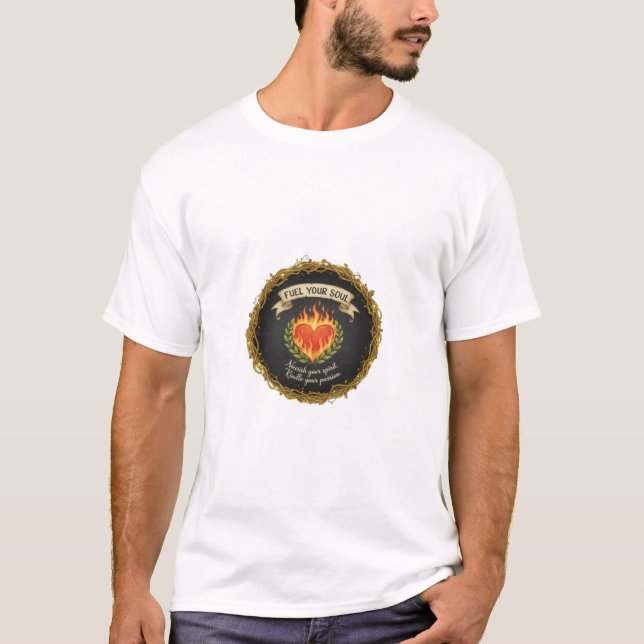 T-shirt Carburez votre âme (Devant)