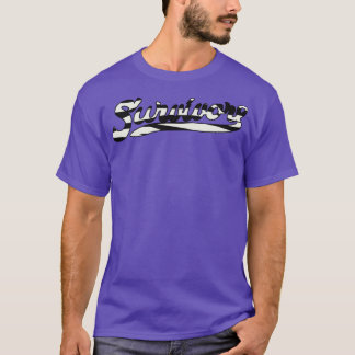 T-shirt Carcinoïde Cancer Sensibilisation Survivante Zebra