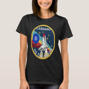 T-shirt Cardano Crypto Cardano ADA Cardano à la lune
