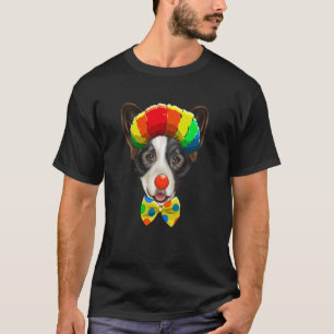 T-shirt Cardigan Welsh Corgi Clown Chien de Cirque