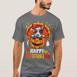 T-shirt Cardigan Welsh Corgis Chien Hallothanksmas Hal