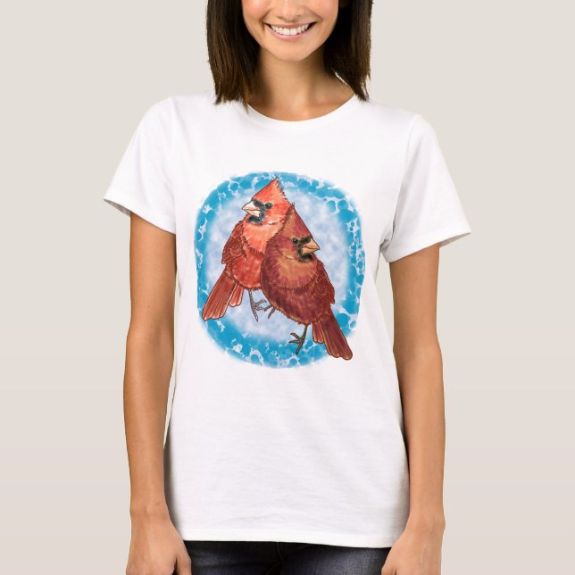 T-shirt Cardinal Couple (Devant)