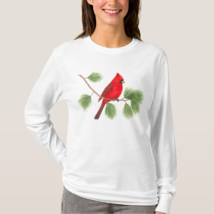 T-shirt cardinal du nord