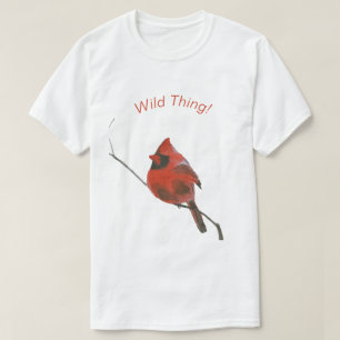 T-shirt Cardinal rouge