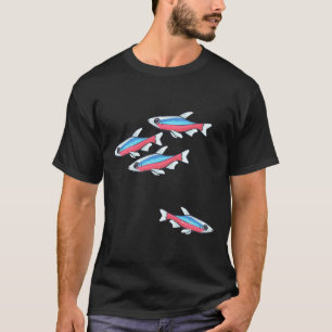 T-shirt Cardinal Tetra Schooling Tetra Community Fish