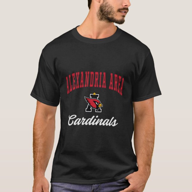 T-shirt Cardinaux du secondaire de la région d'Alexandrie  (Devant)