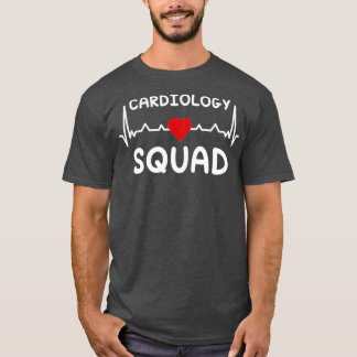 T-shirt Cardiologie Équipe Cardiaque Infirmière Cardiologu
