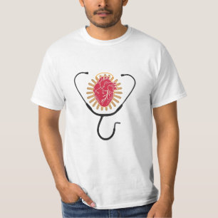 T-shirt Cardiologue Fier Battement de Coeur