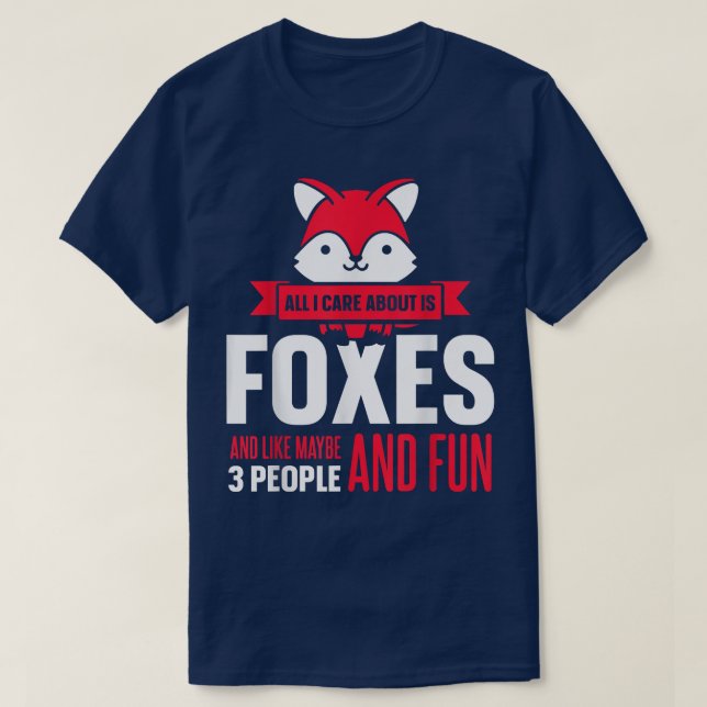 T-shirt Care About Is Foes And Like Maybe 3 PeopleFo 386  (Design devant)