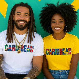 T-shirt Caribbean Flags