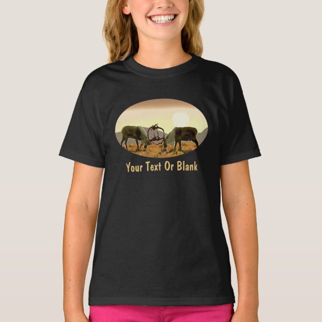 T-shirt Caribou Duel (Devant)