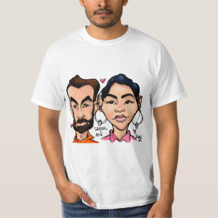 T-shirt caricature