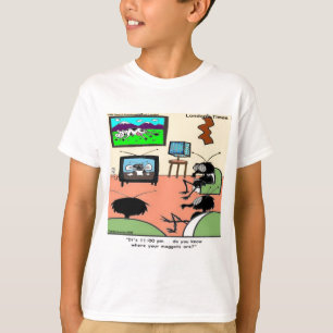 T-shirt Caricature amusante pour les parents d'insectes