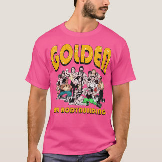 T-shirt Caricature Bodybuilding de l'époque dorée