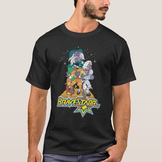 T-shirt caricature brave (Devant)