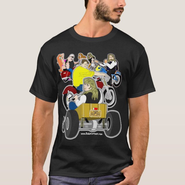 T-shirt caricature Bubba (Devant)
