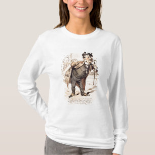 T-shirt Caricature de Chester Alan Arthur, c.1883
