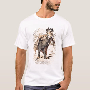 T-shirt Caricature de Chester Alan Arthur, c.1883