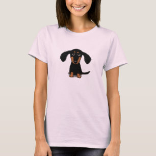 T-shirt Caricature de Chien Chien Chien Chien Chien Mignon