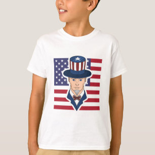 T-shirt Caricature de l'oncle Sam