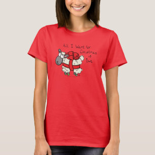 T-shirt Caricature de Noël pour les Murs de Noël