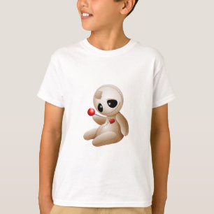 T-shirt Caricature de poupée vaudou en amour