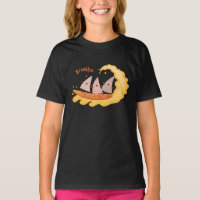Caricature de surf pour chips de maïs mignonette n