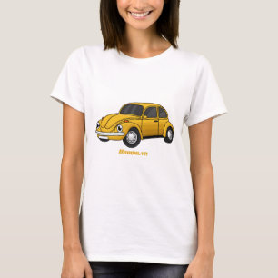 T-shirt Caricature de voiture classique