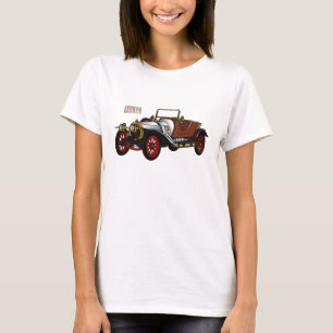 T-shirt Caricature de voiture classique 1920