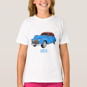 T-shirt Caricature de voiture classique 1948