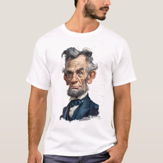 T-shirt Caricature d'homme d'État historique — XIXe siècle