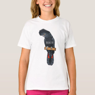 T-shirt Caricature d'oiseau à queue rouge