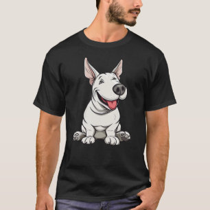 T-shirt Caricature Élégante Et Sympa D'Un Chien