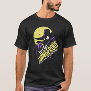 T-shirt Caricature Soyons dangereux Noir