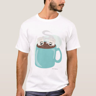 T-shirt Caricature sur les marshmallows dans les petits ba