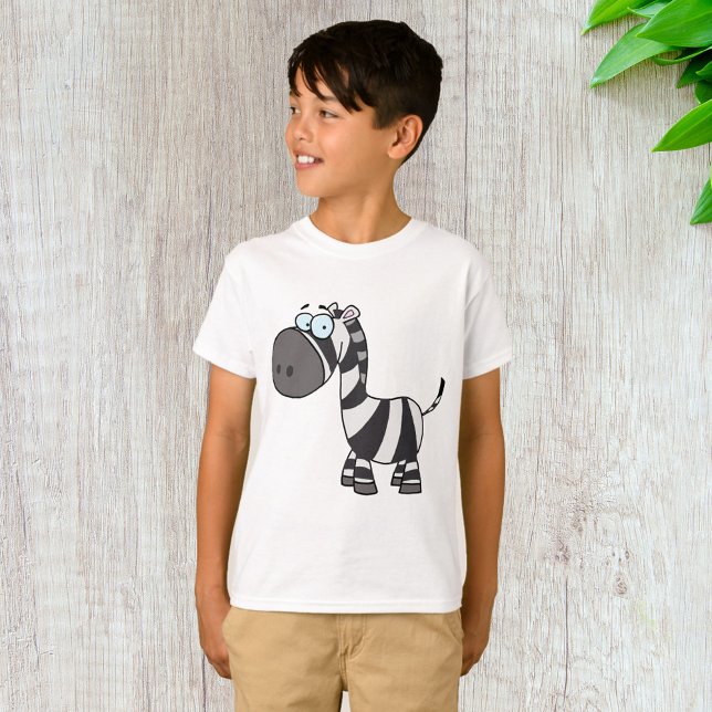 T-shirt Caricature Zebra (Créateur téléchargé)