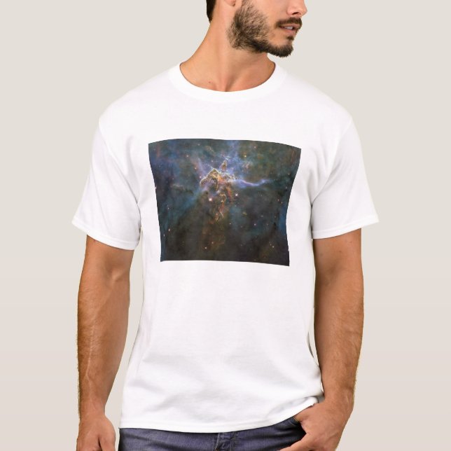 T-shirt Carina Nebula Etoile Colliers (Devant)