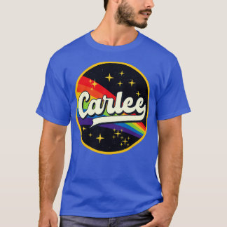 T-shirt Carlee Arc En Ciel Dans L'Espace Style Vintage