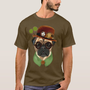 T-shirt Carlin avec Casquette Steampunk Bowler